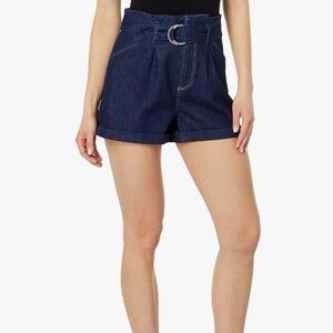 Paige Denim Belted Shorts